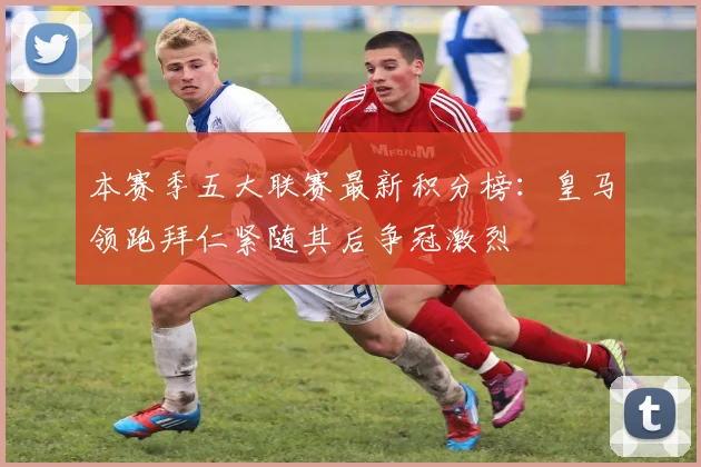 本赛季五大联赛最新积分榜：皇马领跑拜仁紧随其后争冠激烈